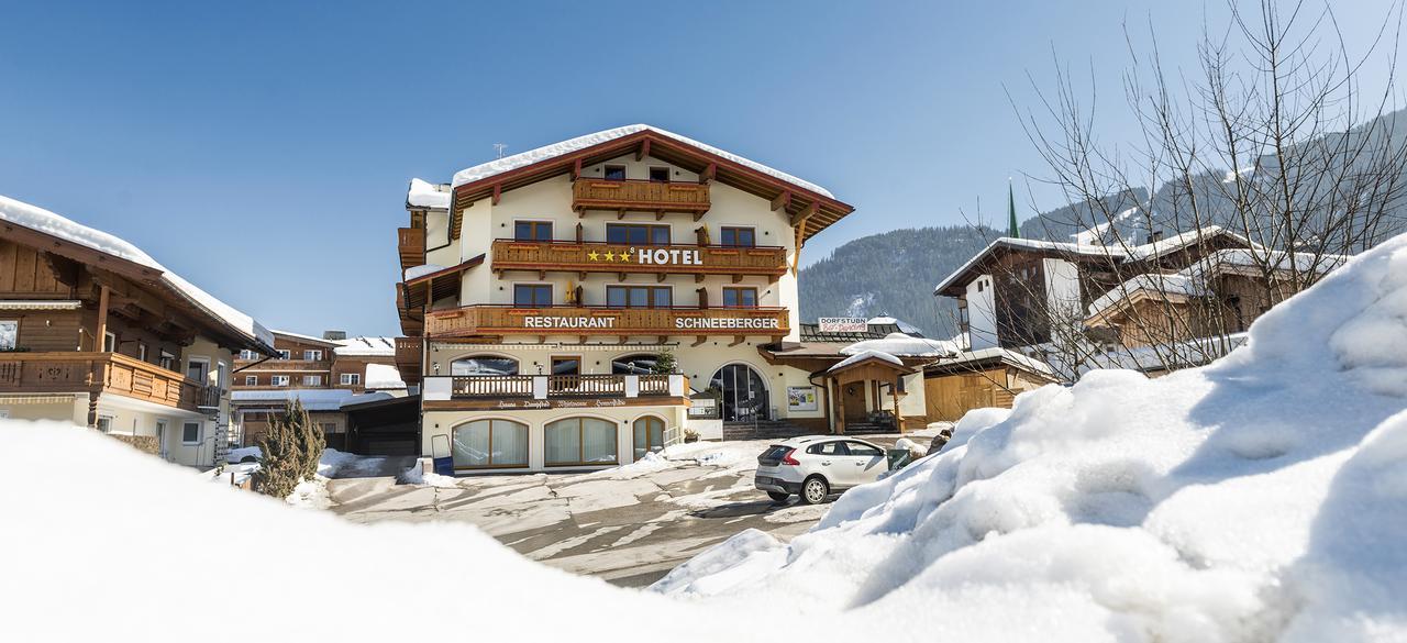 Hotel Schneeberger Niederau Exterior foto
